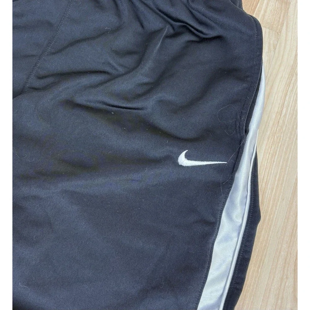 Vintage Y2K Nike Track Pants / Sweat Pants / Black / Size Large / Baggy